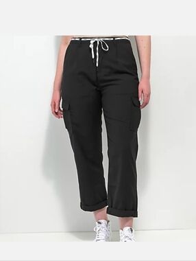 Vans Pleated Cargo Pant W Vans Shoe String Belt